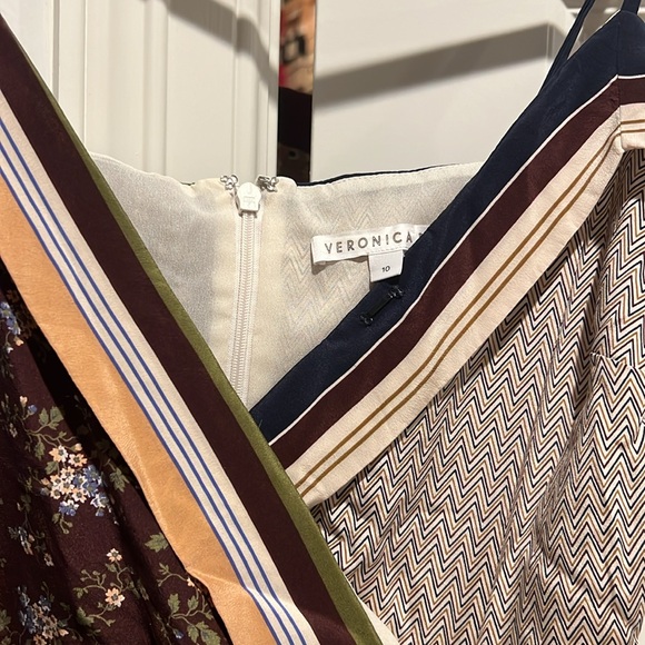 NWOT Veronica Beard Marga Midi Dress Sz 10 - Picture 4 of 4